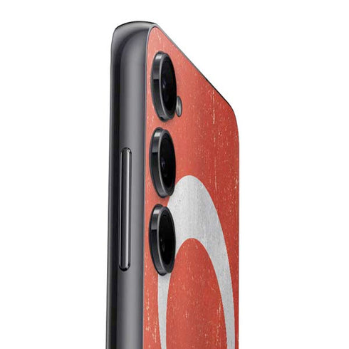 Turkish Flag Distressed Galaxy A14 5G Skin